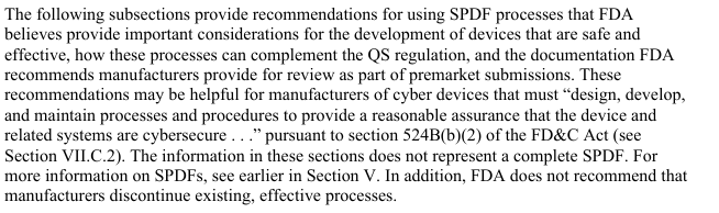 FDA Premarket Cybersecurity Guidance (2023)